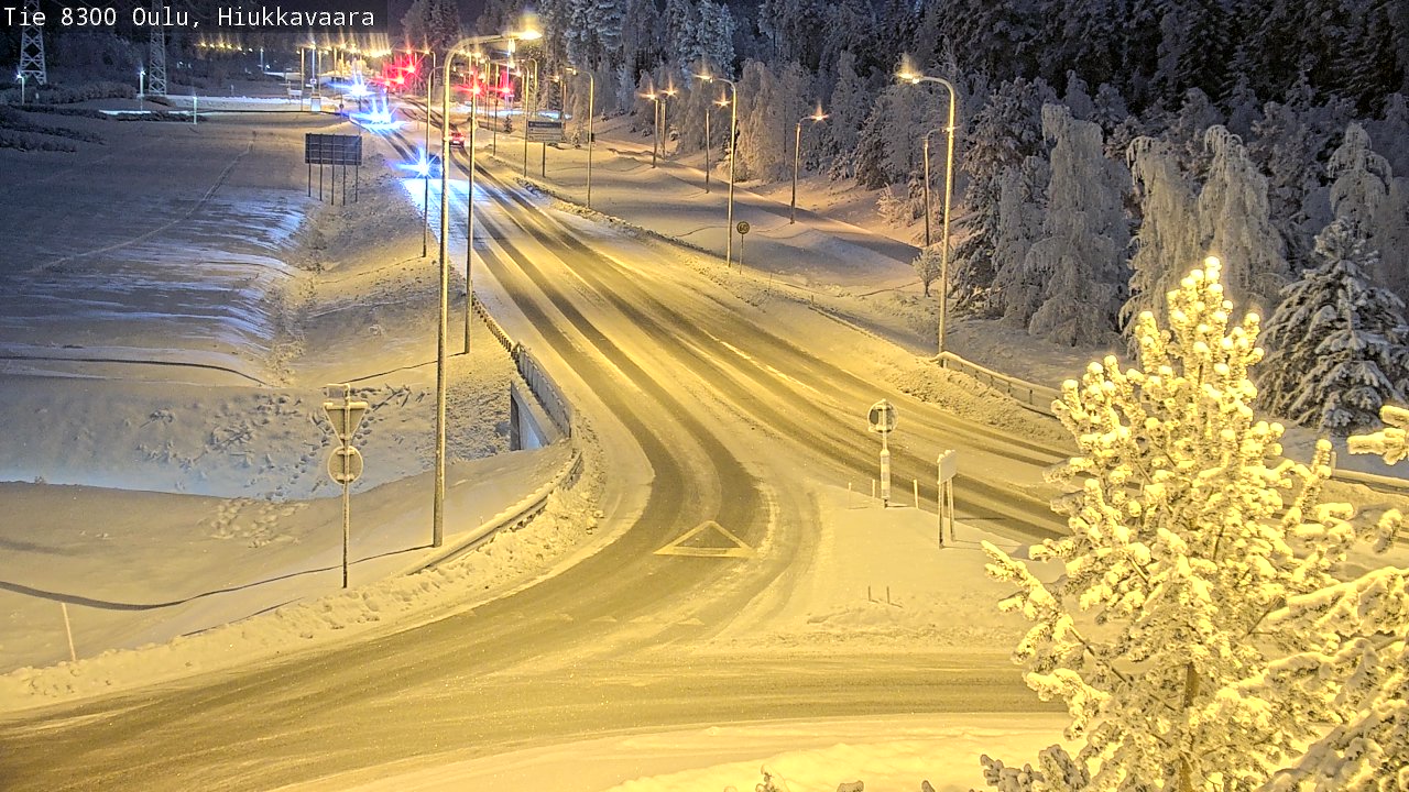 Kelikamerat Kuva tie 8300 Oulu Hiukkavaara, Oulu, Pohjois-Pohjanmaa