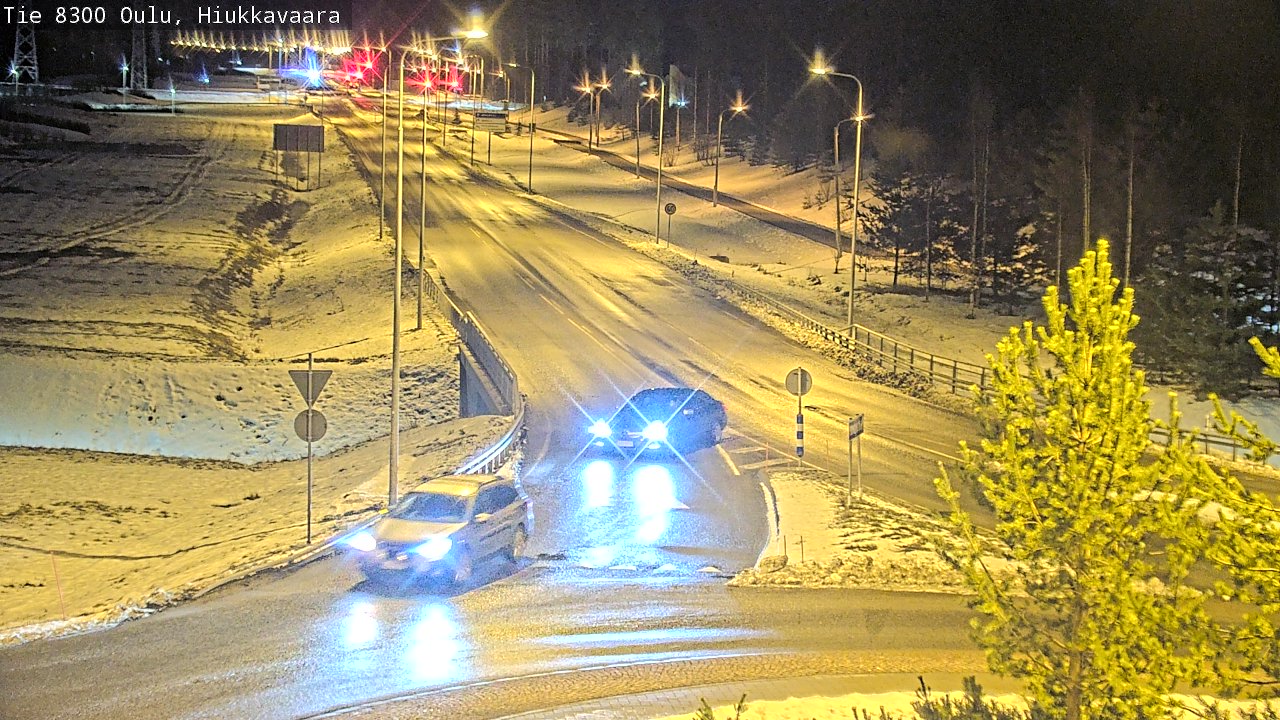 Kelikamerat Kuva tie 8300 Oulu Hiukkavaara, Oulu, Pohjois-Pohjanmaa