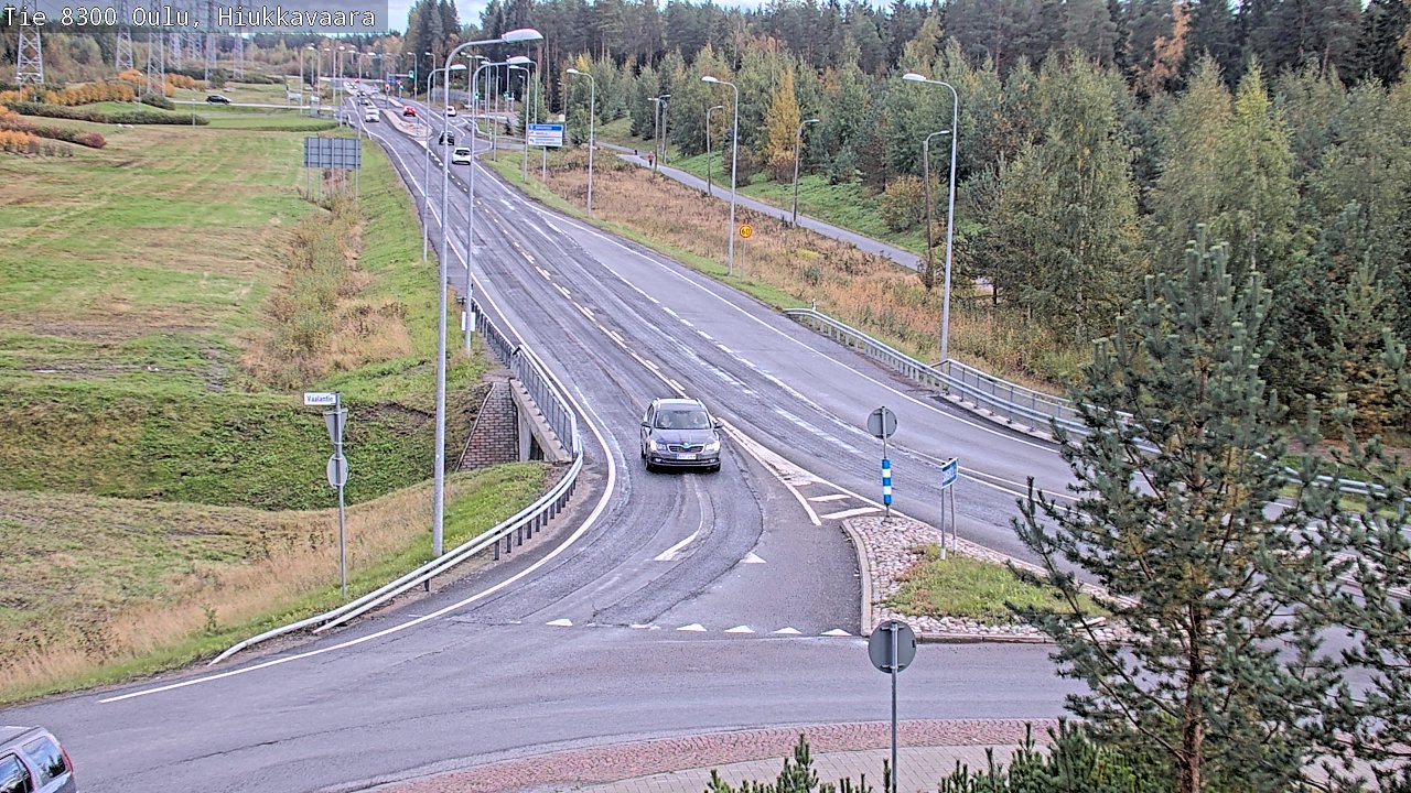 Kelikamerat Kuva tie 8300 Oulu Hiukkavaara, Oulu, Pohjois-Pohjanmaa