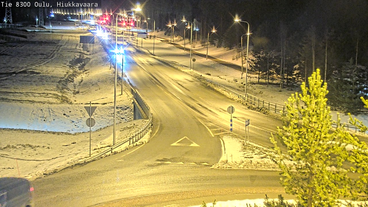 Kelikamerat Kuva tie 8300 Oulu Hiukkavaara, Oulu, Pohjois-Pohjanmaa