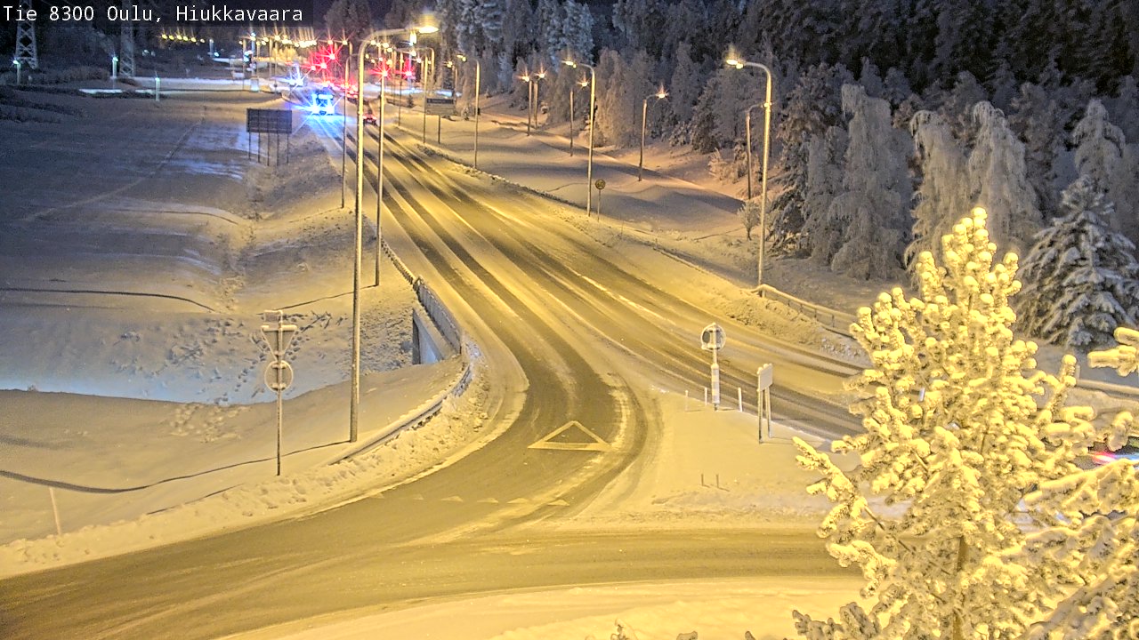 Kelikamerat Kuva tie 8300 Oulu Hiukkavaara, Oulu, Pohjois-Pohjanmaa