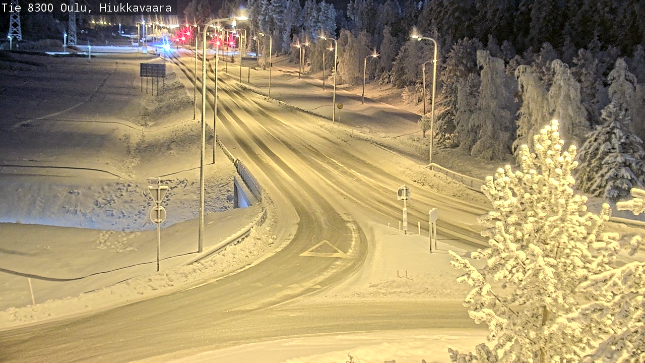 Kelikamerat Kuva tie 8300 Oulu Hiukkavaara, Oulu, Pohjois-Pohjanmaa