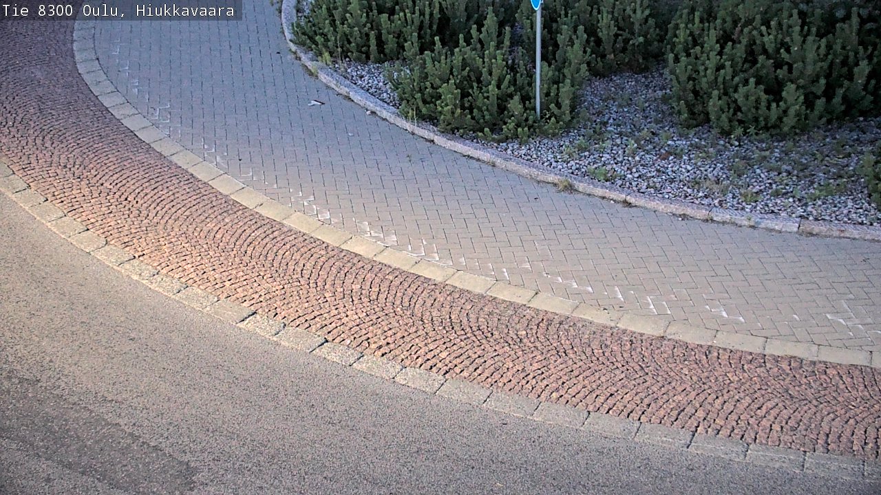 Kelikamerat Kuva tie 8300 Oulu Hiukkavaara, Oulu, Pohjois-Pohjanmaa