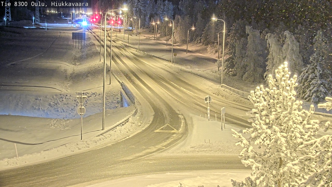 Kelikamerat Kuva tie 8300 Oulu Hiukkavaara, Oulu, Pohjois-Pohjanmaa