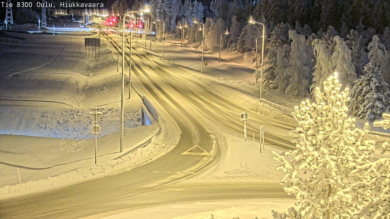 Kelikamerat Kuva tie 8300 Oulu Hiukkavaara, Oulu, Pohjois-Pohjanmaa