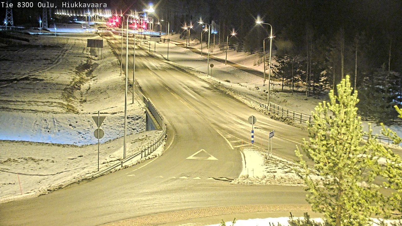 Kelikamerat Kuva tie 8300 Oulu Hiukkavaara, Oulu, Pohjois-Pohjanmaa