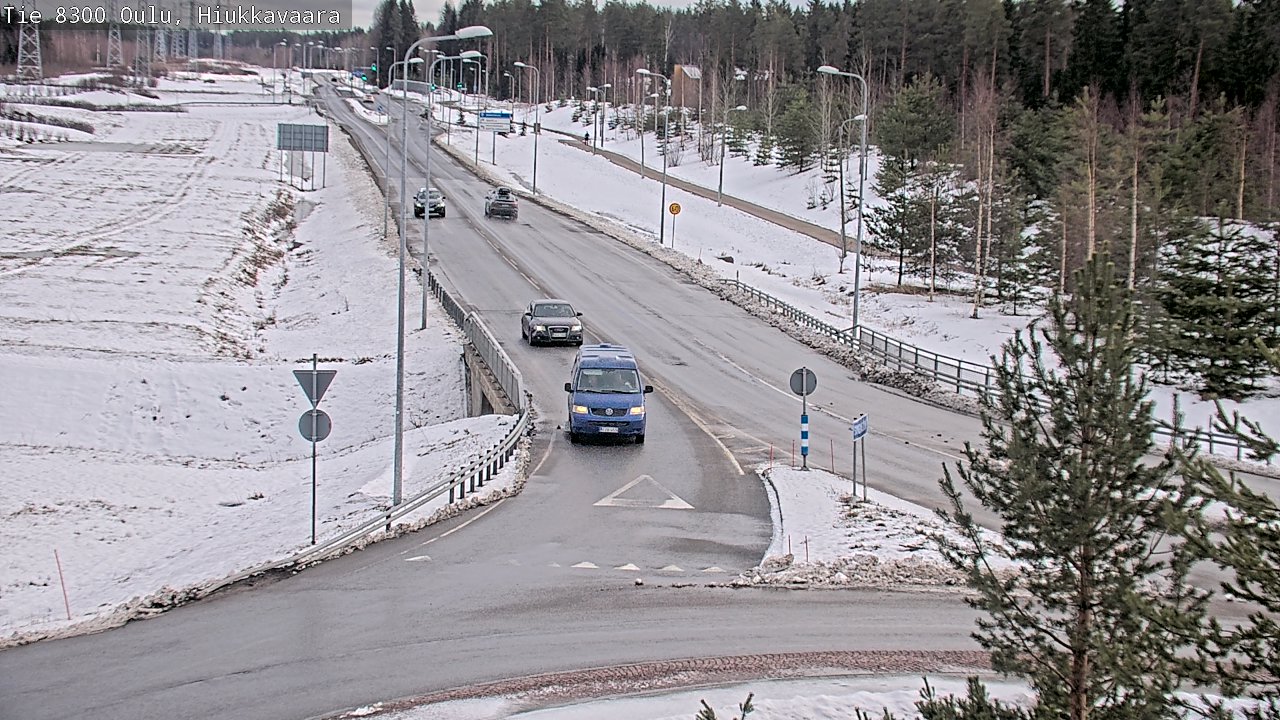 Kelikamerat Kuva tie 8300 Oulu Hiukkavaara, Oulu, Pohjois-Pohjanmaa