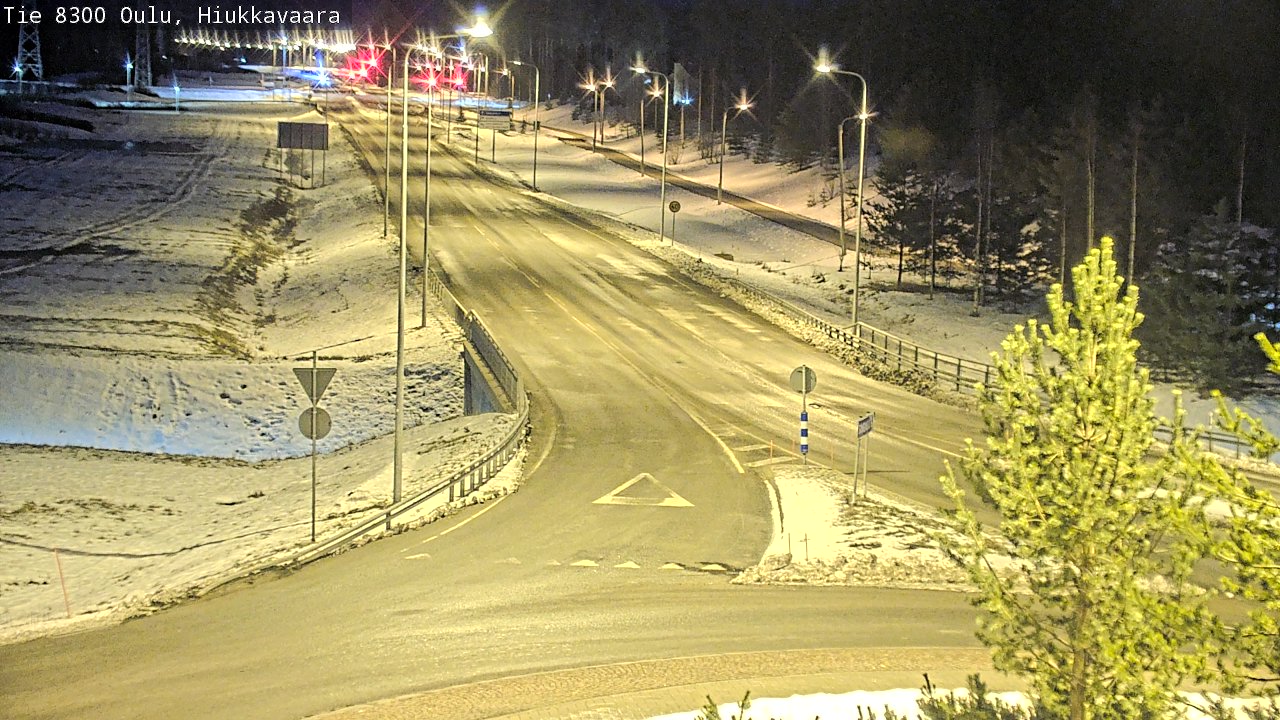 Kelikamerat Kuva tie 8300 Oulu Hiukkavaara, Oulu, Pohjois-Pohjanmaa