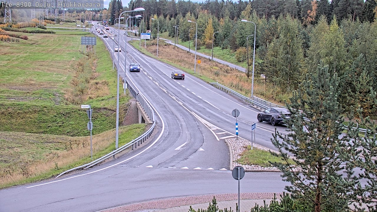 Kelikamerat Kuva tie 8300 Oulu Hiukkavaara, Oulu, Pohjois-Pohjanmaa