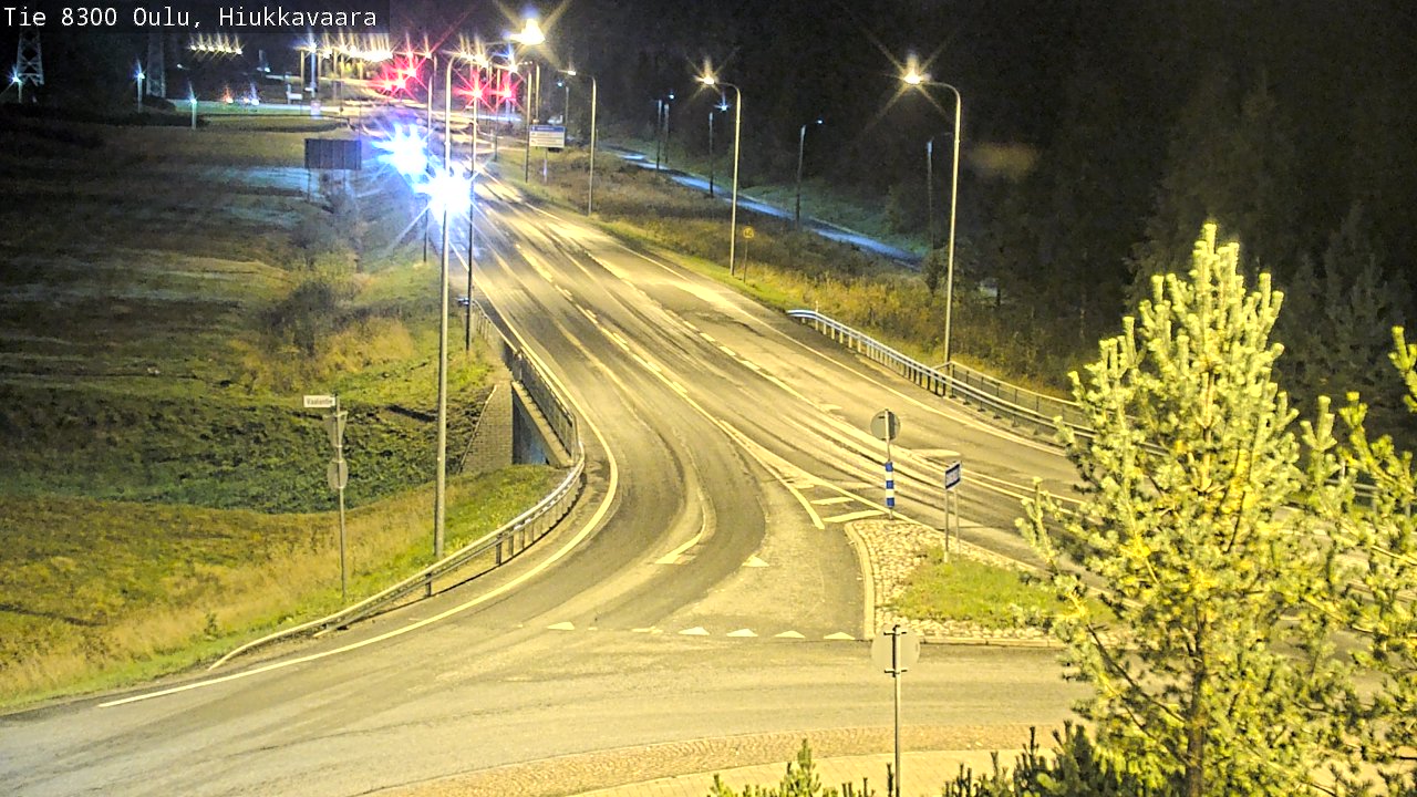 Kelikamerat Kuva tie 8300 Oulu Hiukkavaara, Oulu, Pohjois-Pohjanmaa