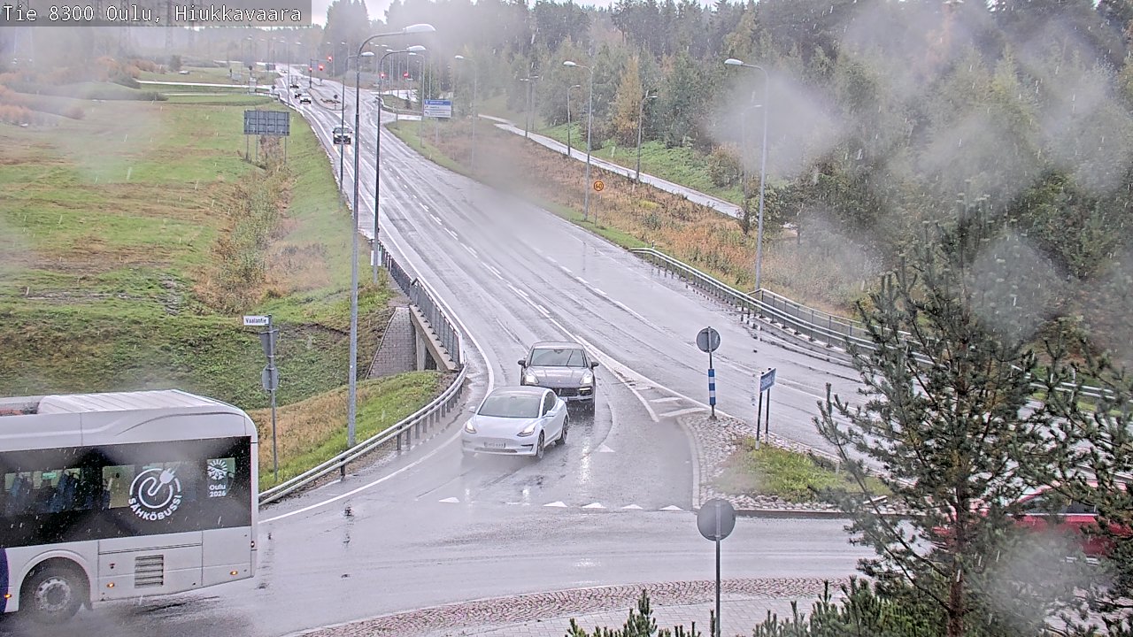 Kelikamerat Kuva tie 8300 Oulu Hiukkavaara, Oulu, Pohjois-Pohjanmaa
