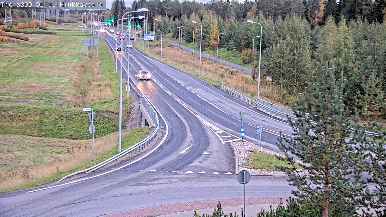 Kelikamerat Kuva tie 8300 Oulu Hiukkavaara, Oulu, Pohjois-Pohjanmaa