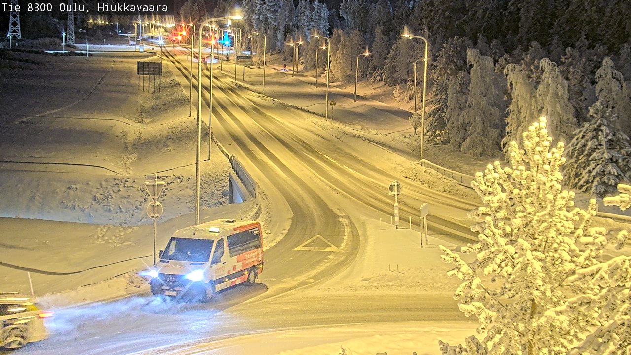 Kelikamerat Kuva tie 8300 Oulu Hiukkavaara, Oulu, Pohjois-Pohjanmaa