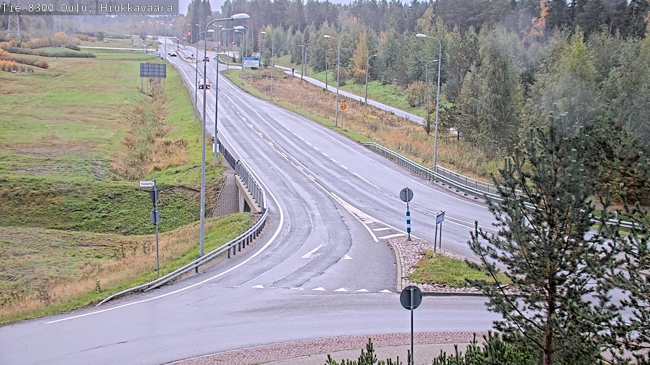 Kelikamerat Kuva tie 8300 Oulu Hiukkavaara, Oulu, Pohjois-Pohjanmaa