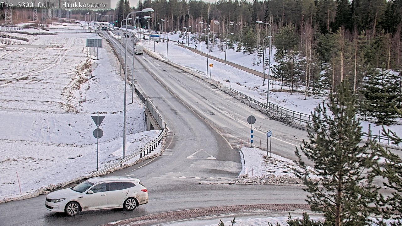 Kelikamerat Kuva tie 8300 Oulu Hiukkavaara, Oulu, Pohjois-Pohjanmaa