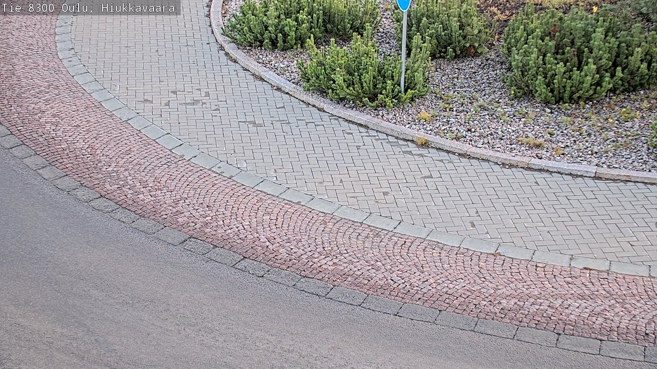 Kelikamerat Kuva tie 8300 Oulu Hiukkavaara, Oulu, Pohjois-Pohjanmaa