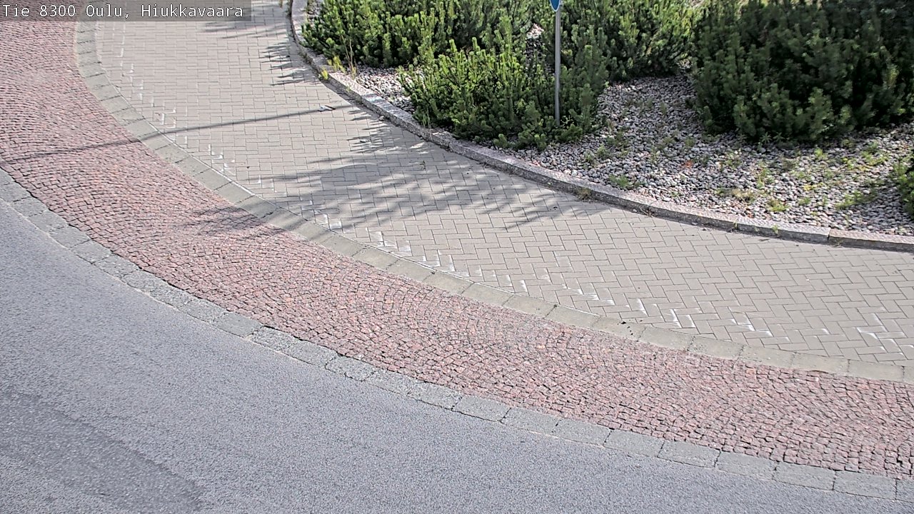 Kelikamerat Kuva tie 8300 Oulu Hiukkavaara, Oulu, Pohjois-Pohjanmaa