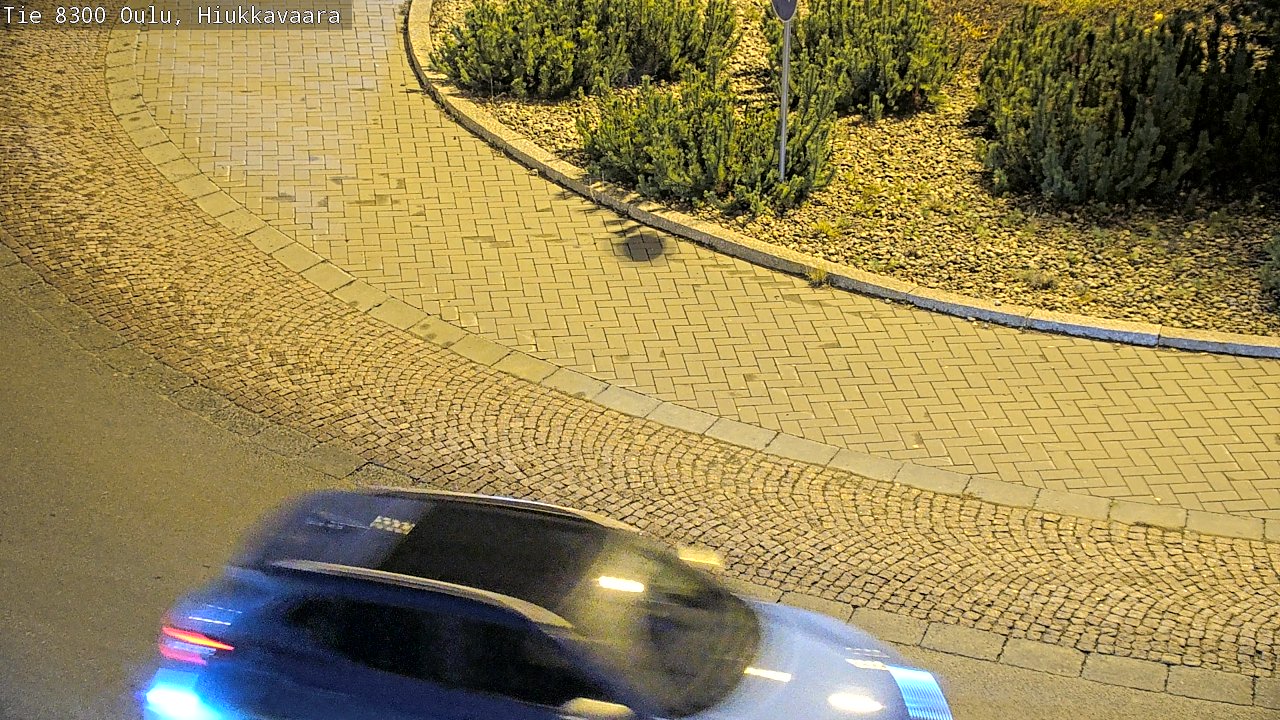 Kelikamerat Kuva tie 8300 Oulu Hiukkavaara, Oulu, Pohjois-Pohjanmaa