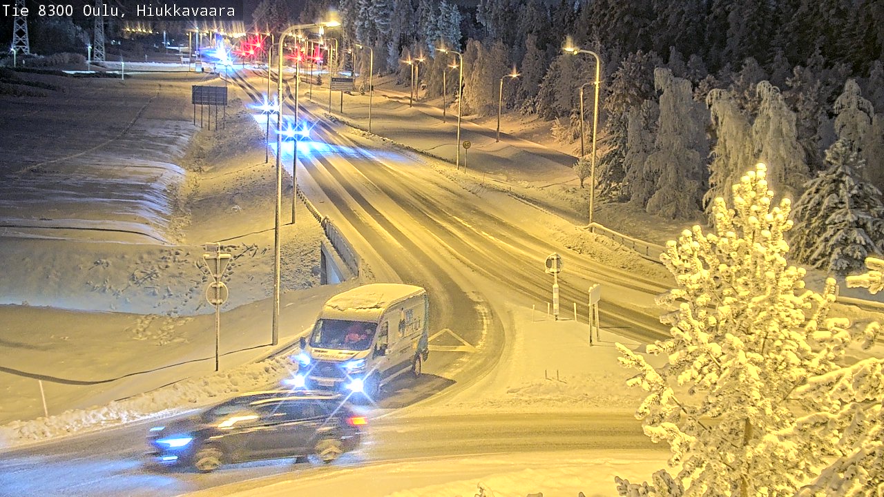 Kelikamerat Kuva tie 8300 Oulu Hiukkavaara, Oulu, Pohjois-Pohjanmaa