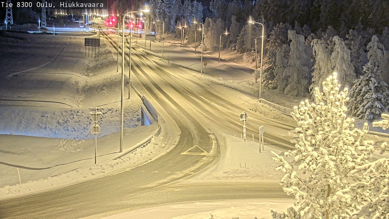Kelikamerat Kuva tie 8300 Oulu Hiukkavaara, Oulu, Pohjois-Pohjanmaa