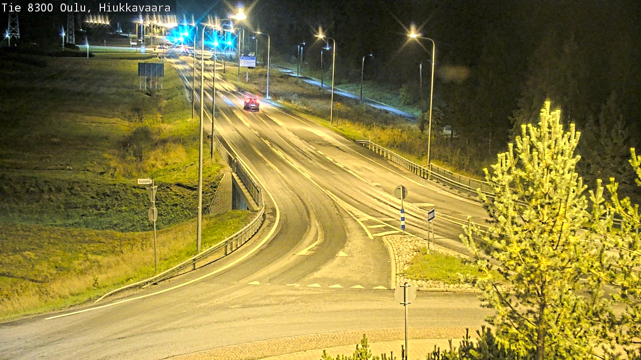 Kelikamerat Kuva tie 8300 Oulu Hiukkavaara, Oulu, Pohjois-Pohjanmaa