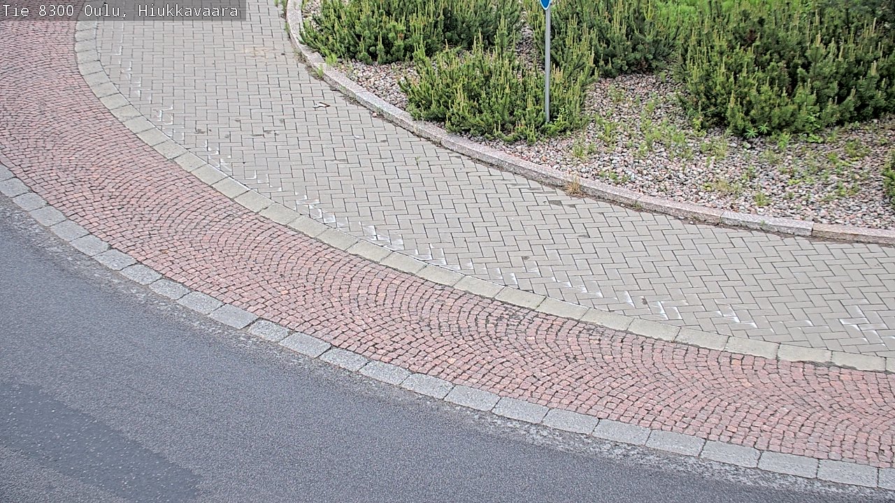 Kelikamerat Kuva tie 8300 Oulu Hiukkavaara, Oulu, Pohjois-Pohjanmaa
