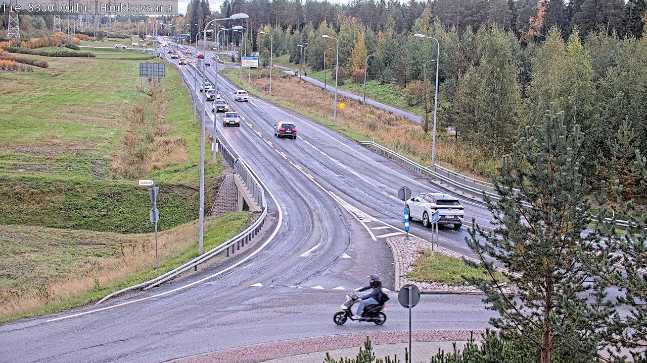 Kelikamerat Kuva tie 8300 Oulu Hiukkavaara, Oulu, Pohjois-Pohjanmaa