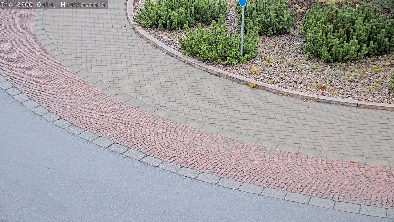 Kelikamerat Kuva tie 8300 Oulu Hiukkavaara, Oulu, Pohjois-Pohjanmaa