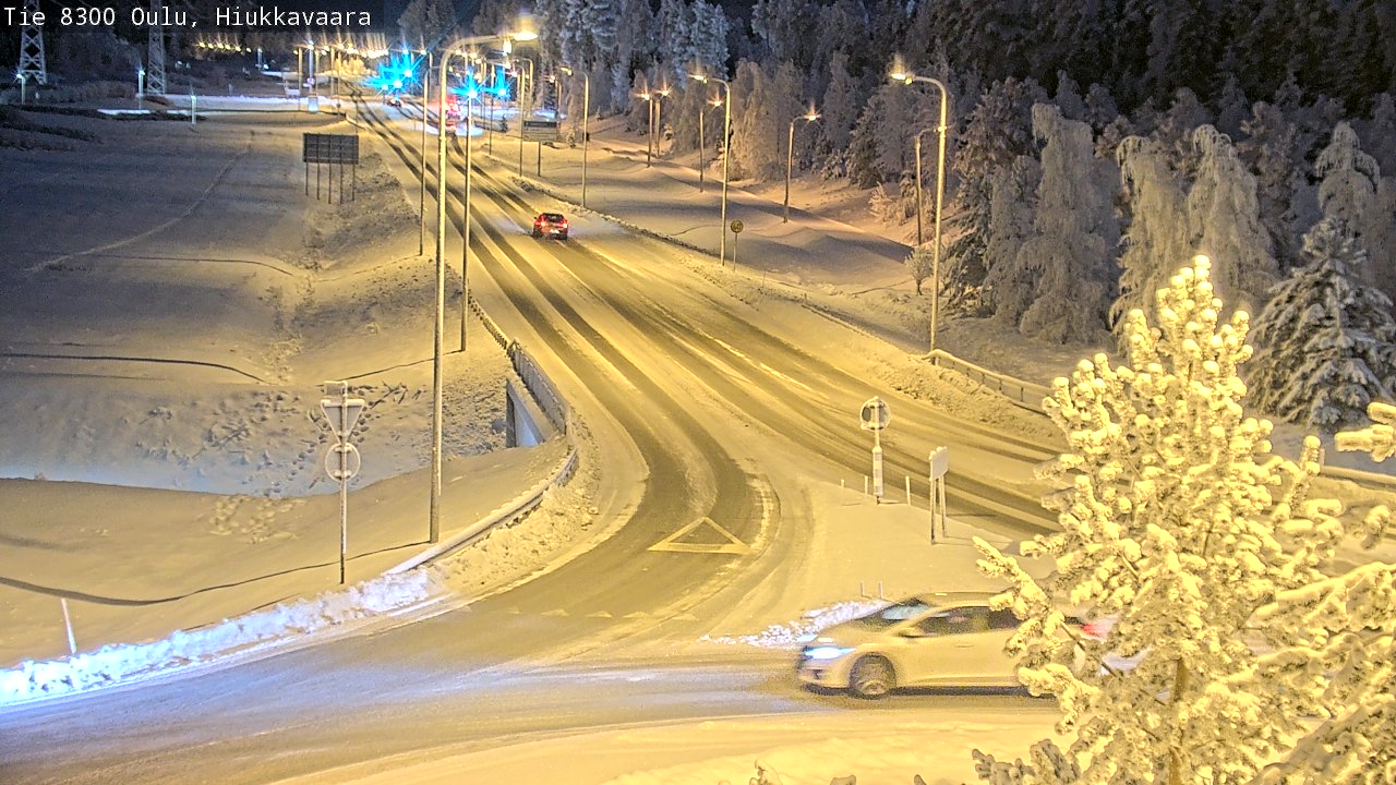 Kelikamerat Kuva tie 8300 Oulu Hiukkavaara, Oulu, Pohjois-Pohjanmaa