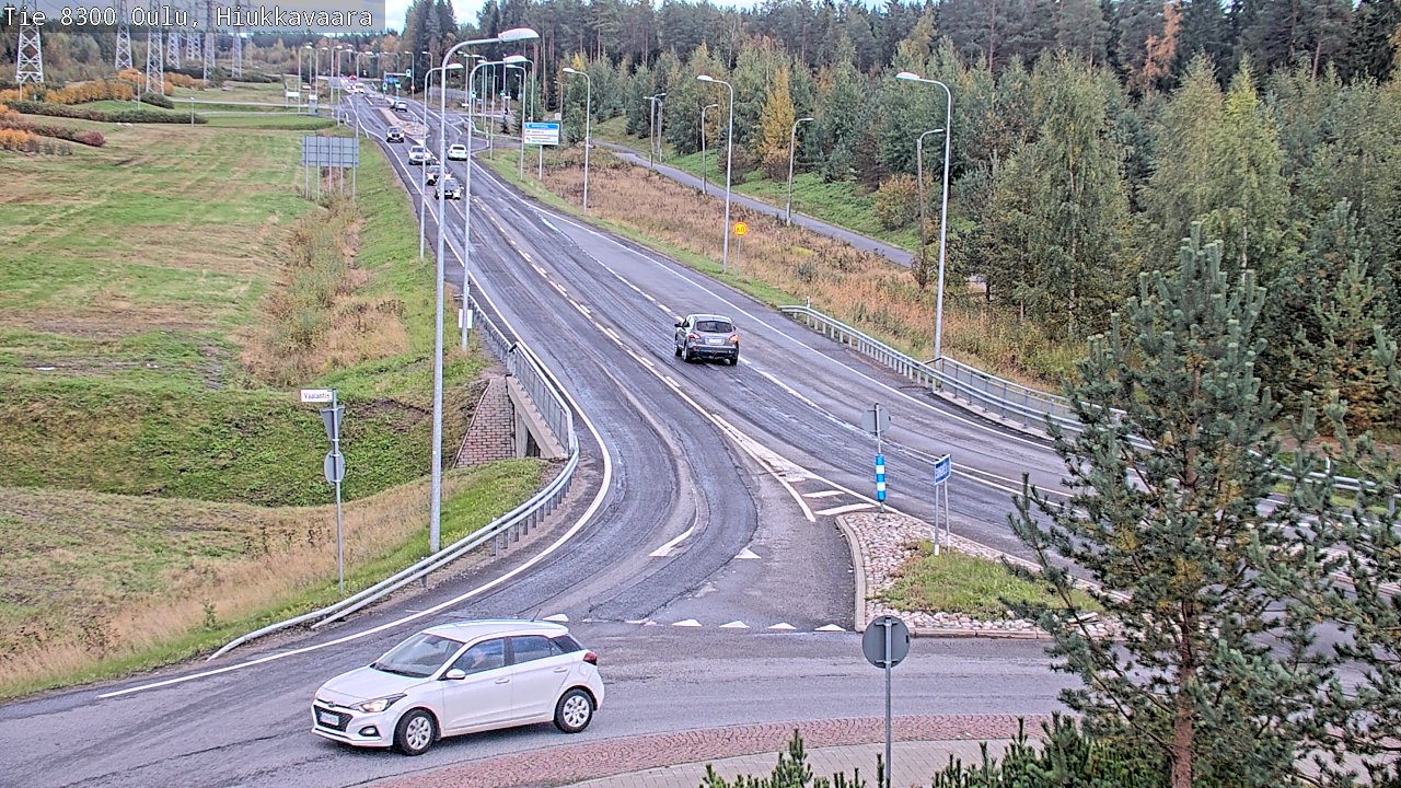 Kelikamerat Kuva tie 8300 Oulu Hiukkavaara, Oulu, Pohjois-Pohjanmaa