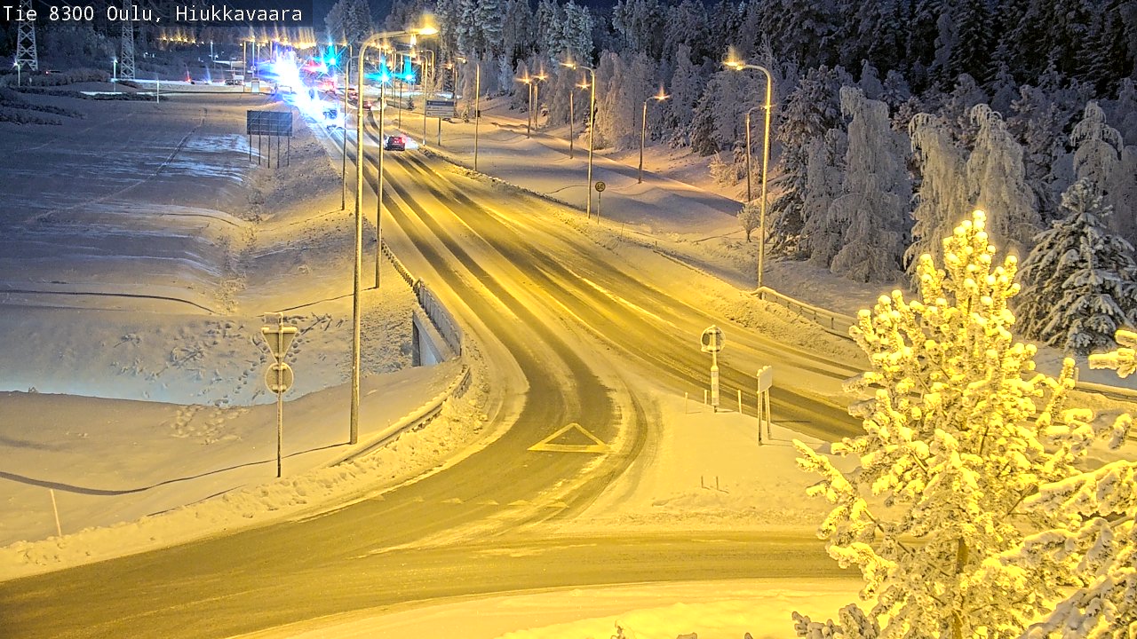 Kelikamerat Kuva tie 8300 Oulu Hiukkavaara, Oulu, Pohjois-Pohjanmaa