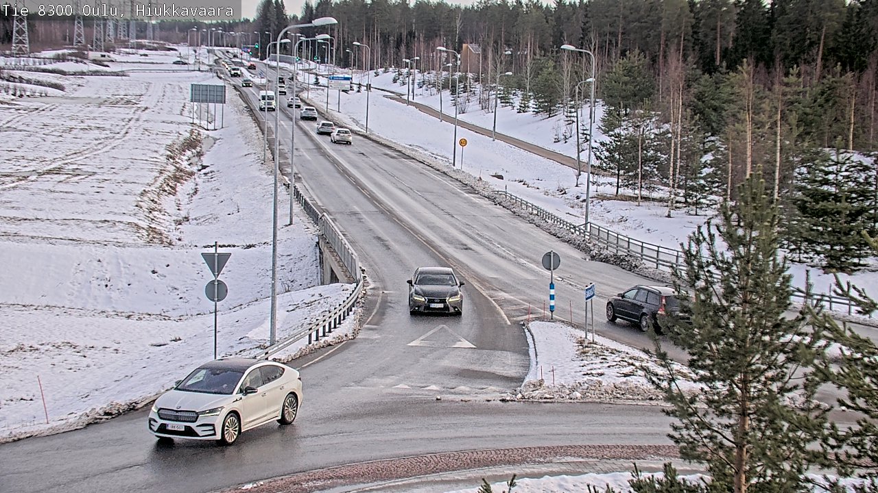 Kelikamerat Kuva tie 8300 Oulu Hiukkavaara, Oulu, Pohjois-Pohjanmaa