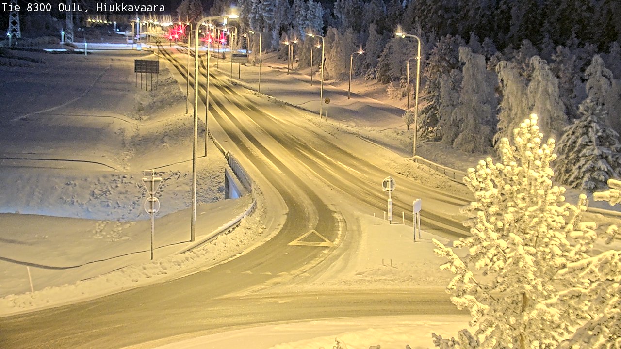Kelikamerat Kuva tie 8300 Oulu Hiukkavaara, Oulu, Pohjois-Pohjanmaa
