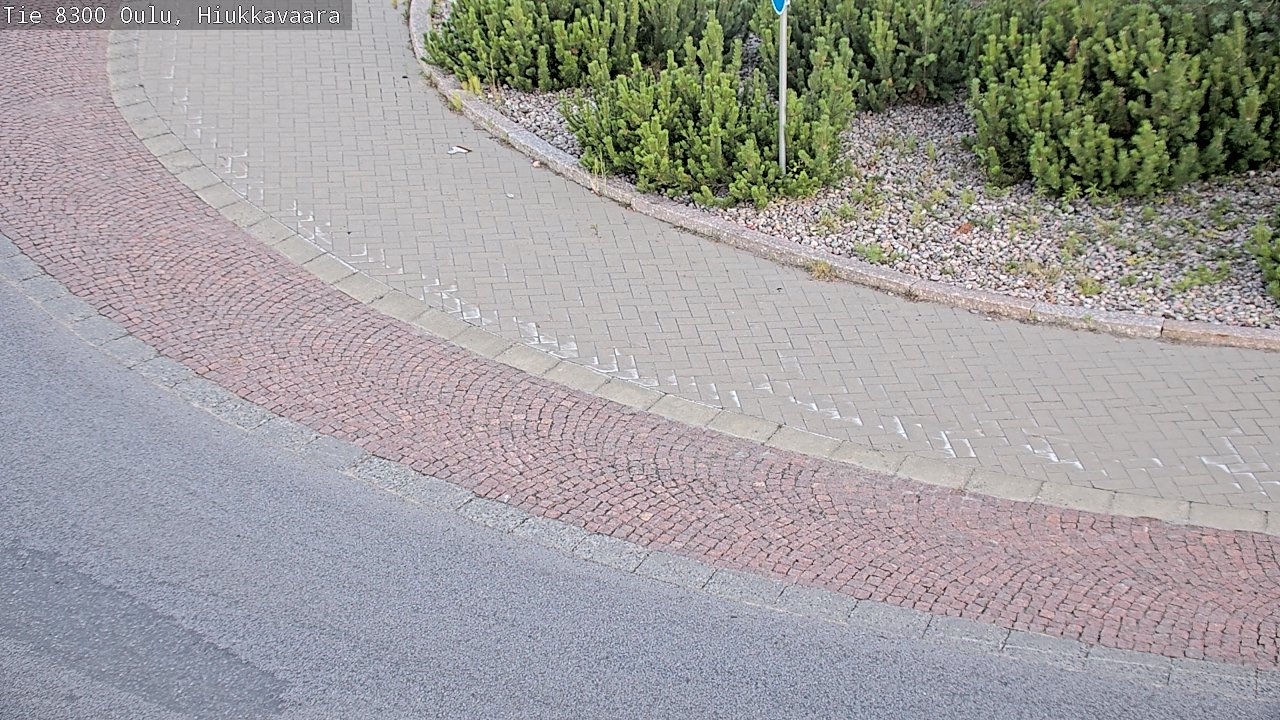 Kelikamerat Kuva tie 8300 Oulu Hiukkavaara, Oulu, Pohjois-Pohjanmaa