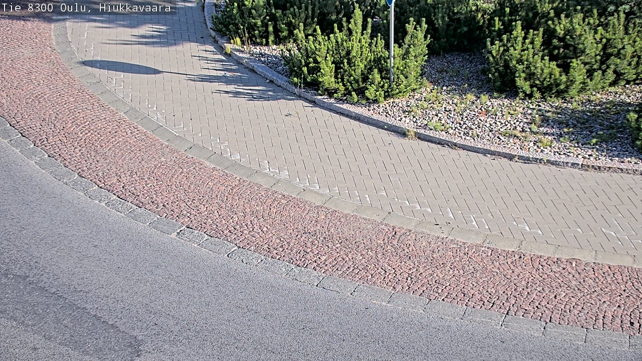 Kelikamerat Kuva tie 8300 Oulu Hiukkavaara, Oulu, Pohjois-Pohjanmaa