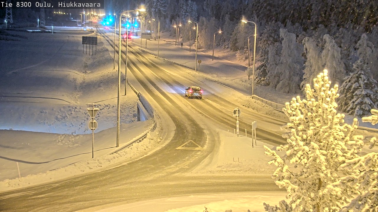 Kelikamerat Kuva tie 8300 Oulu Hiukkavaara, Oulu, Pohjois-Pohjanmaa