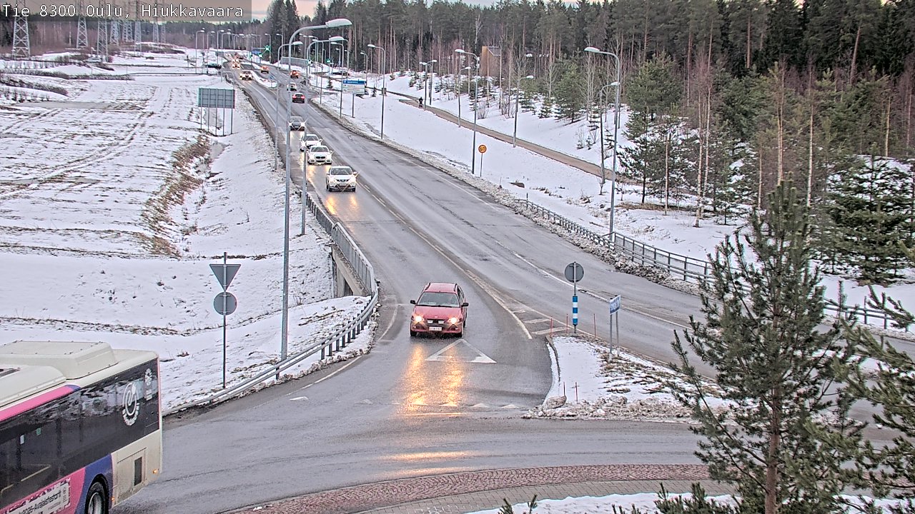 Kelikamerat Kuva tie 8300 Oulu Hiukkavaara, Oulu, Pohjois-Pohjanmaa