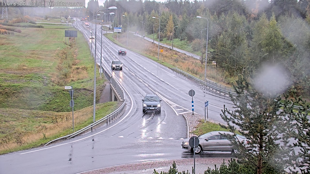 Kelikamerat Kuva tie 8300 Oulu Hiukkavaara, Oulu, Pohjois-Pohjanmaa