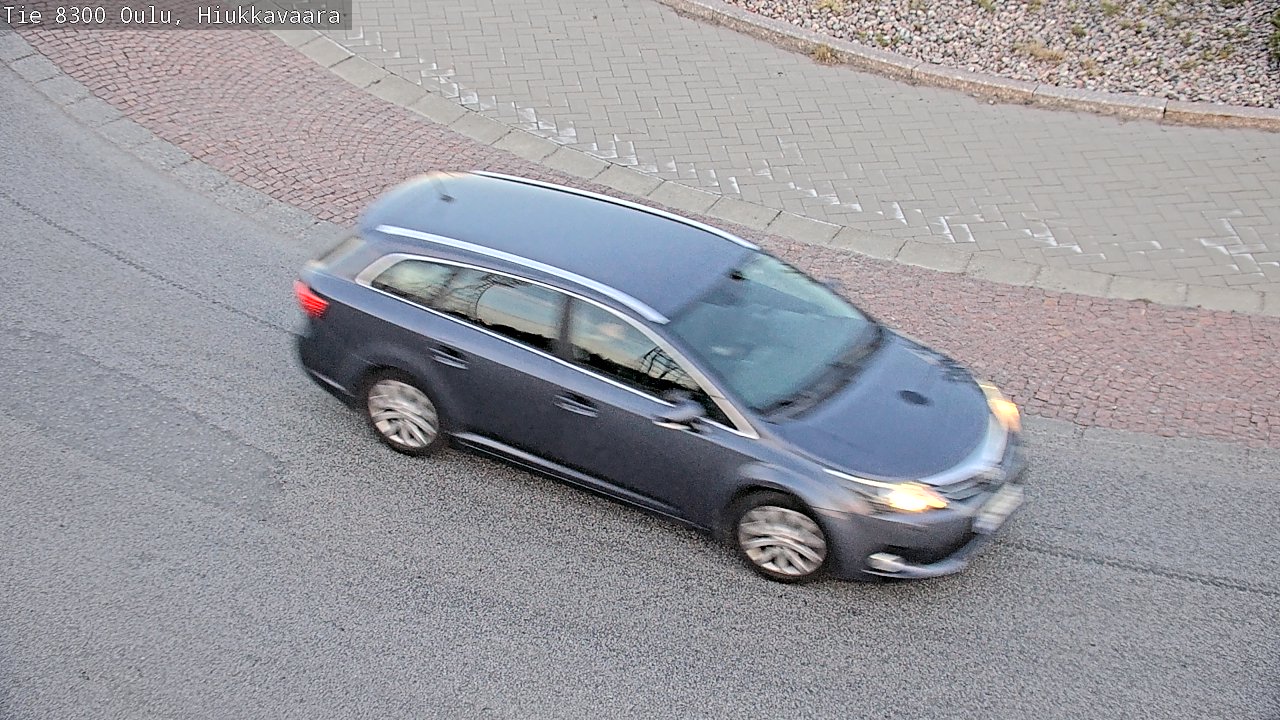 Weather Camera Image road 8300 Oulu Hiukkavaara, Oulu, Pohjois-Pohjanmaa