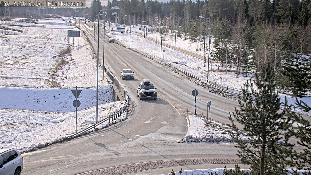 Kelikamerat Kuva tie 8300 Oulu Hiukkavaara, Oulu, Pohjois-Pohjanmaa