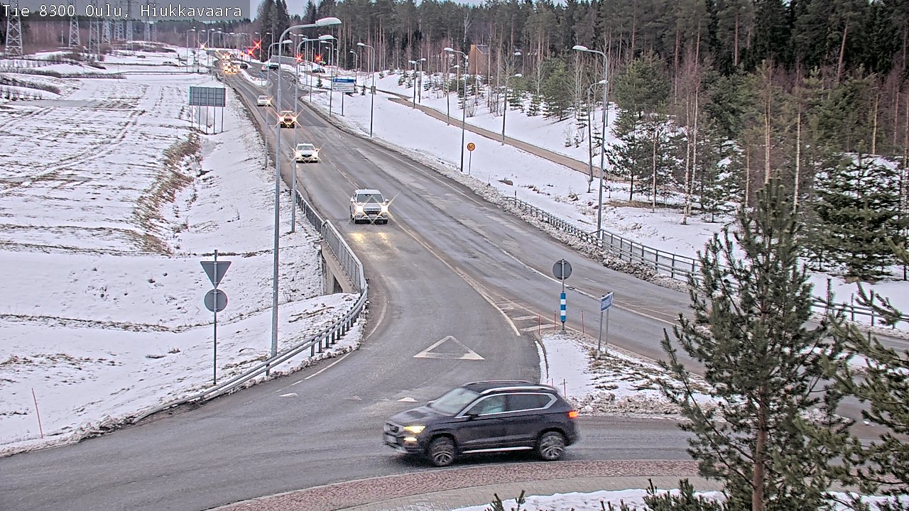 Kelikamerat Kuva tie 8300 Oulu Hiukkavaara, Oulu, Pohjois-Pohjanmaa