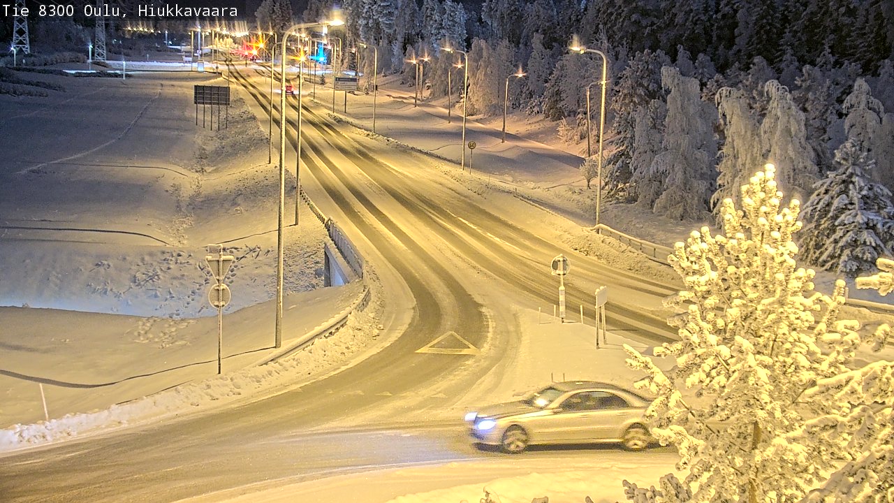 Kelikamerat Kuva tie 8300 Oulu Hiukkavaara, Oulu, Pohjois-Pohjanmaa