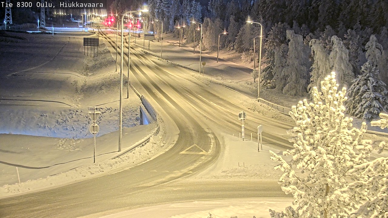 Kelikamerat Kuva tie 8300 Oulu Hiukkavaara, Oulu, Pohjois-Pohjanmaa