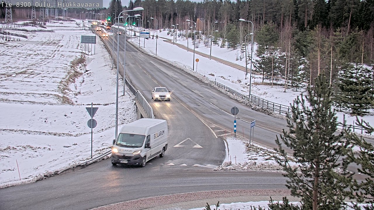 Kelikamerat Kuva tie 8300 Oulu Hiukkavaara, Oulu, Pohjois-Pohjanmaa