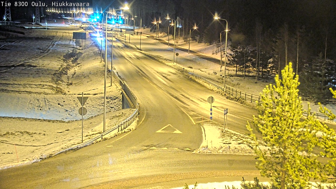 Kelikamerat Kuva tie 8300 Oulu Hiukkavaara, Oulu, Pohjois-Pohjanmaa