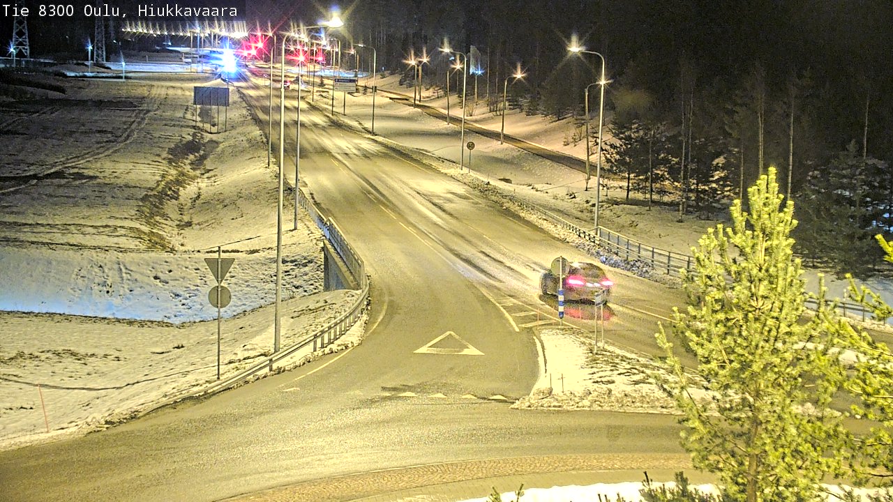 Kelikamerat Kuva tie 8300 Oulu Hiukkavaara, Oulu, Pohjois-Pohjanmaa