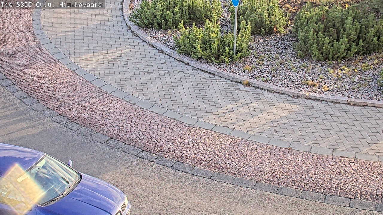 Kelikamerat Kuva tie 8300 Oulu Hiukkavaara, Oulu, Pohjois-Pohjanmaa