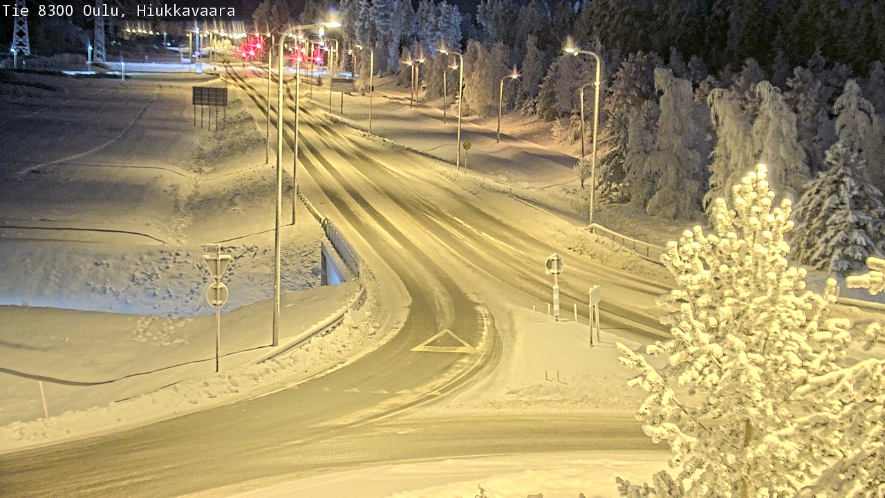 Kelikamerat Kuva tie 8300 Oulu Hiukkavaara, Oulu, Pohjois-Pohjanmaa