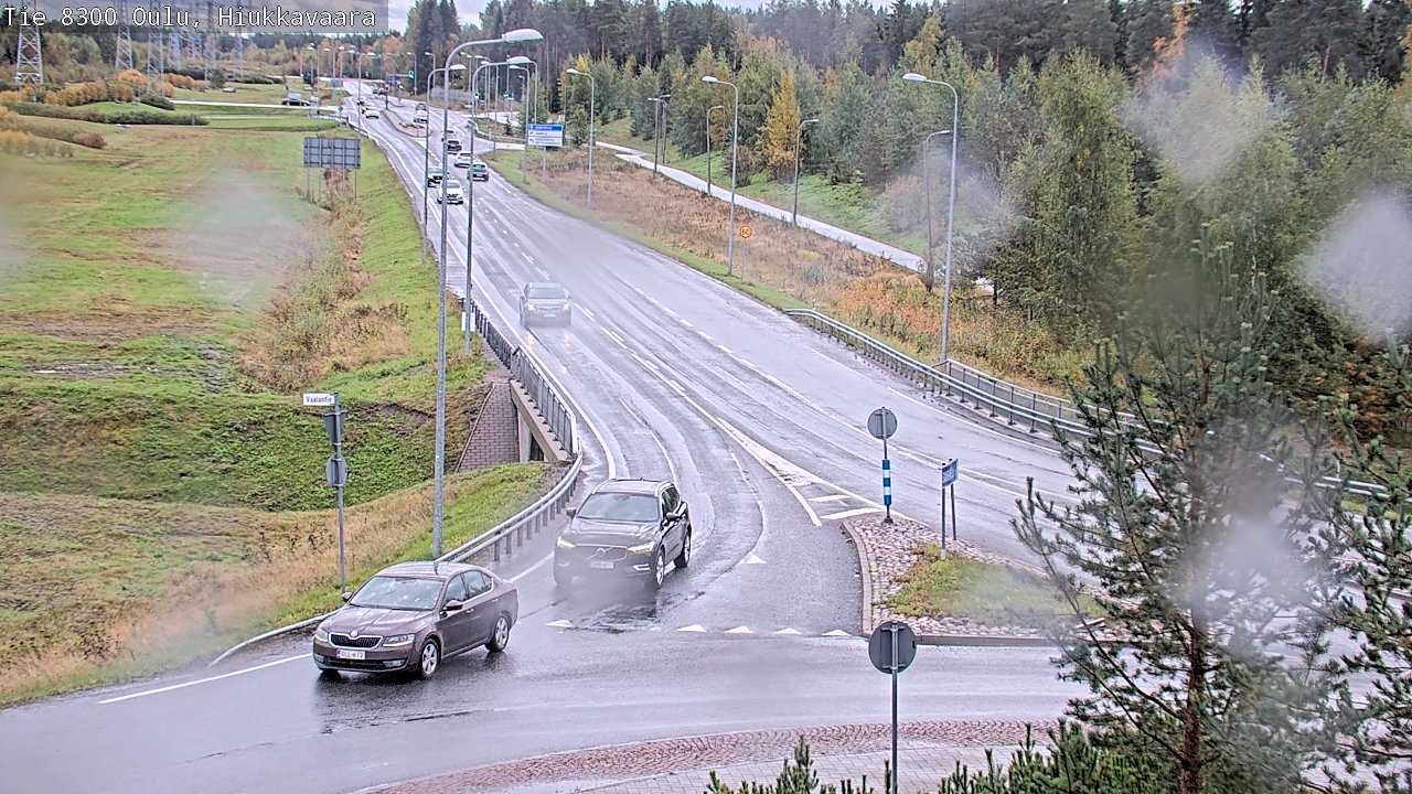 Kelikamerat Kuva tie 8300 Oulu Hiukkavaara, Oulu, Pohjois-Pohjanmaa