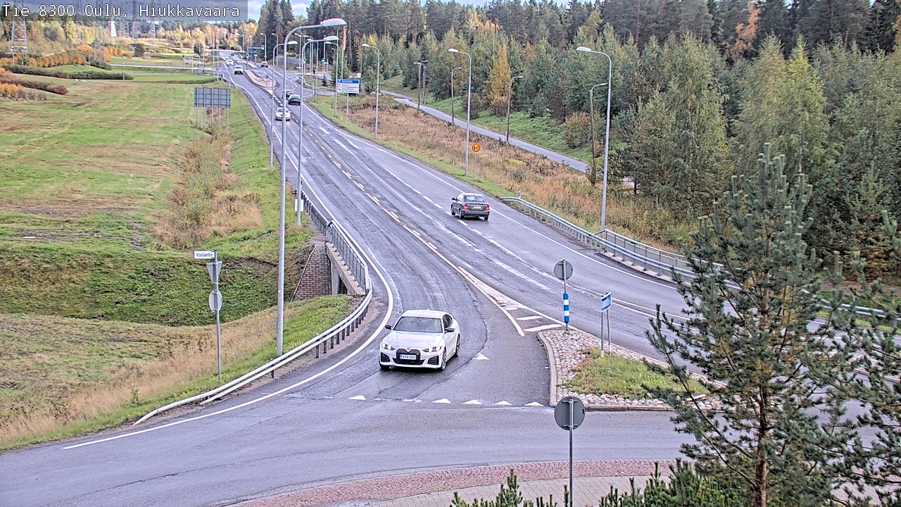Kelikamerat Kuva tie 8300 Oulu Hiukkavaara, Oulu, Pohjois-Pohjanmaa
